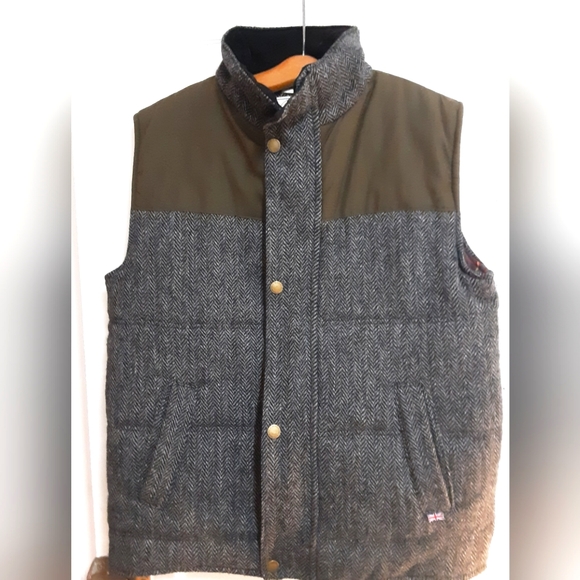 Peregrine Harris Tweed hunting vest/gibbet sz large - Picture 1 of 7